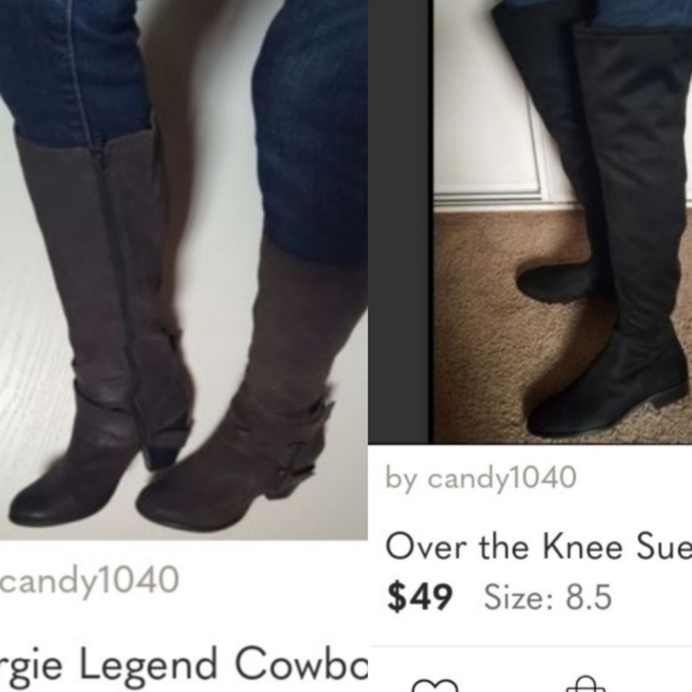 Bundle Fergie Legend Cowboy Moto/ Ivanka Trump Boots FIRM PRICE